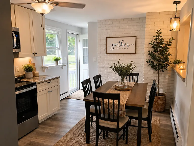 Dining Area (AI staged)
