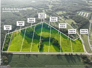 0 Airline School Rd Tract 7B, Bowersville, GA 30516