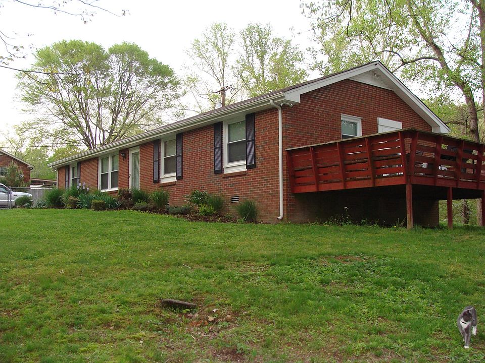 Front of house with deck