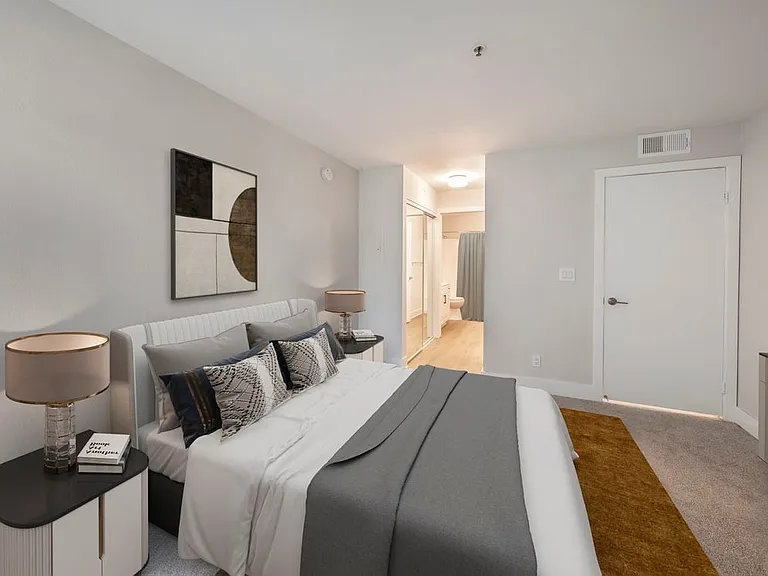 Renovated Package I bedroom with carpet