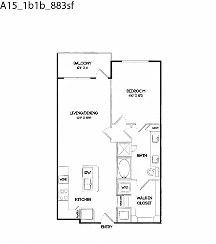 Floor plan A15