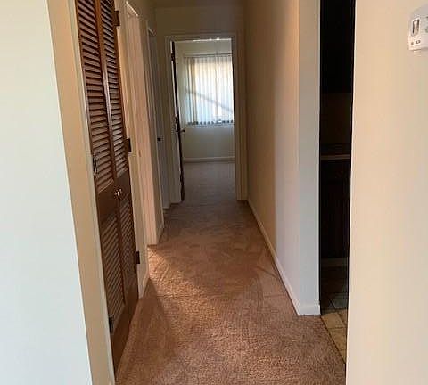 Hallway to Kitchen, Bathroom and bedrooms