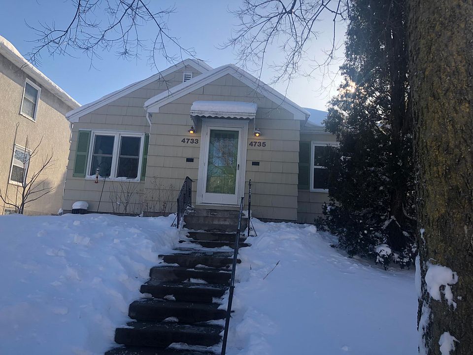 Front of duplex unit is on the right.  Home will have a new 
