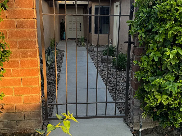 Gated, private entry
