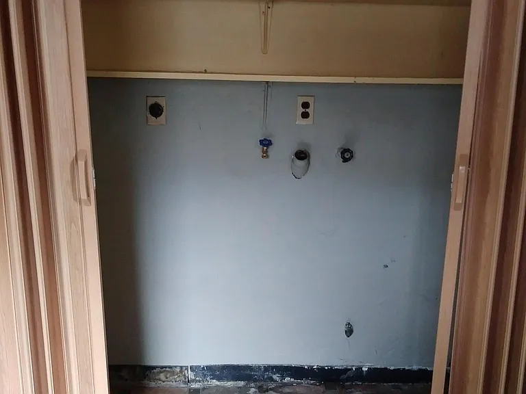 Washer and Dryer hook ups in lower level