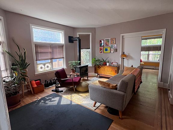 Living Room - front bedroom in the background.