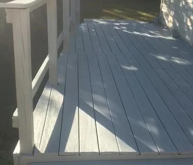 Back deck