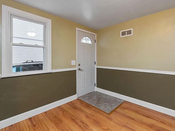 Side Door Entry into Kitchen.