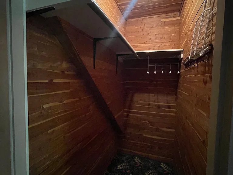 Extra walk-in Closet