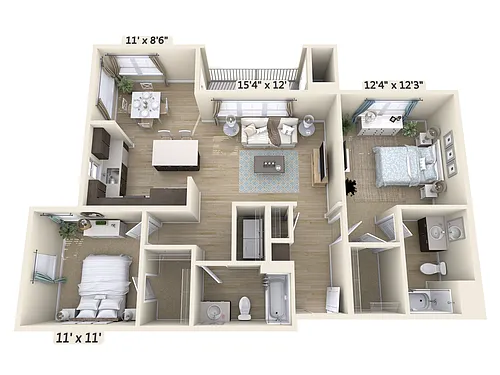 Floor plan B2
