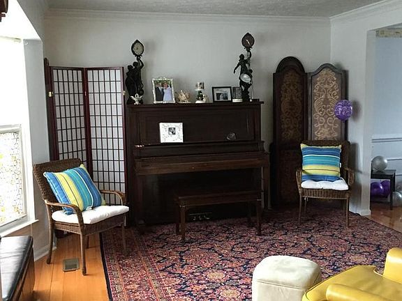 Living Room  with hard wood floors
