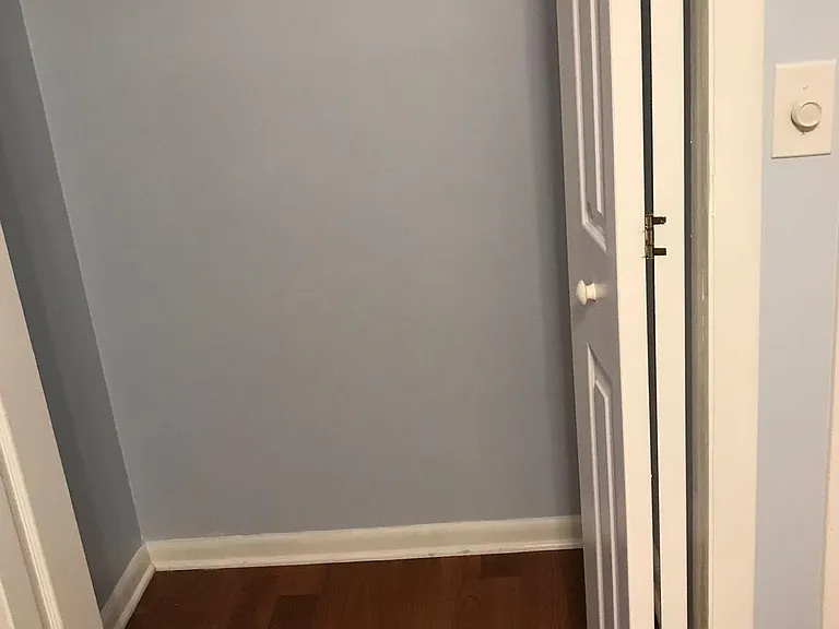 Living room closet.