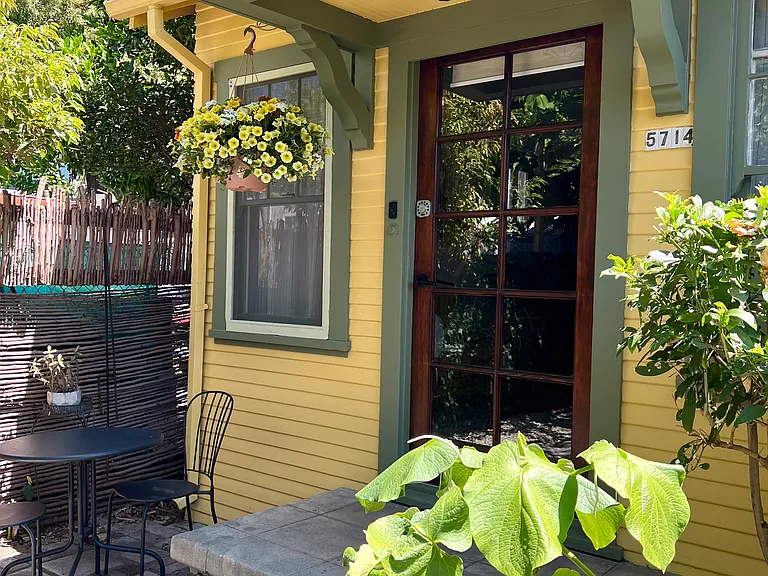 Front of guesthouse
