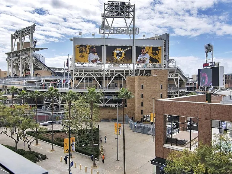 Petco Park View From Patio