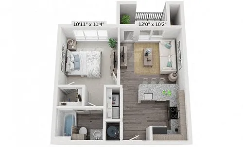 Floor plan E1