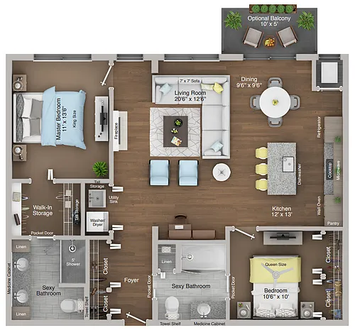Floor plan C7ph