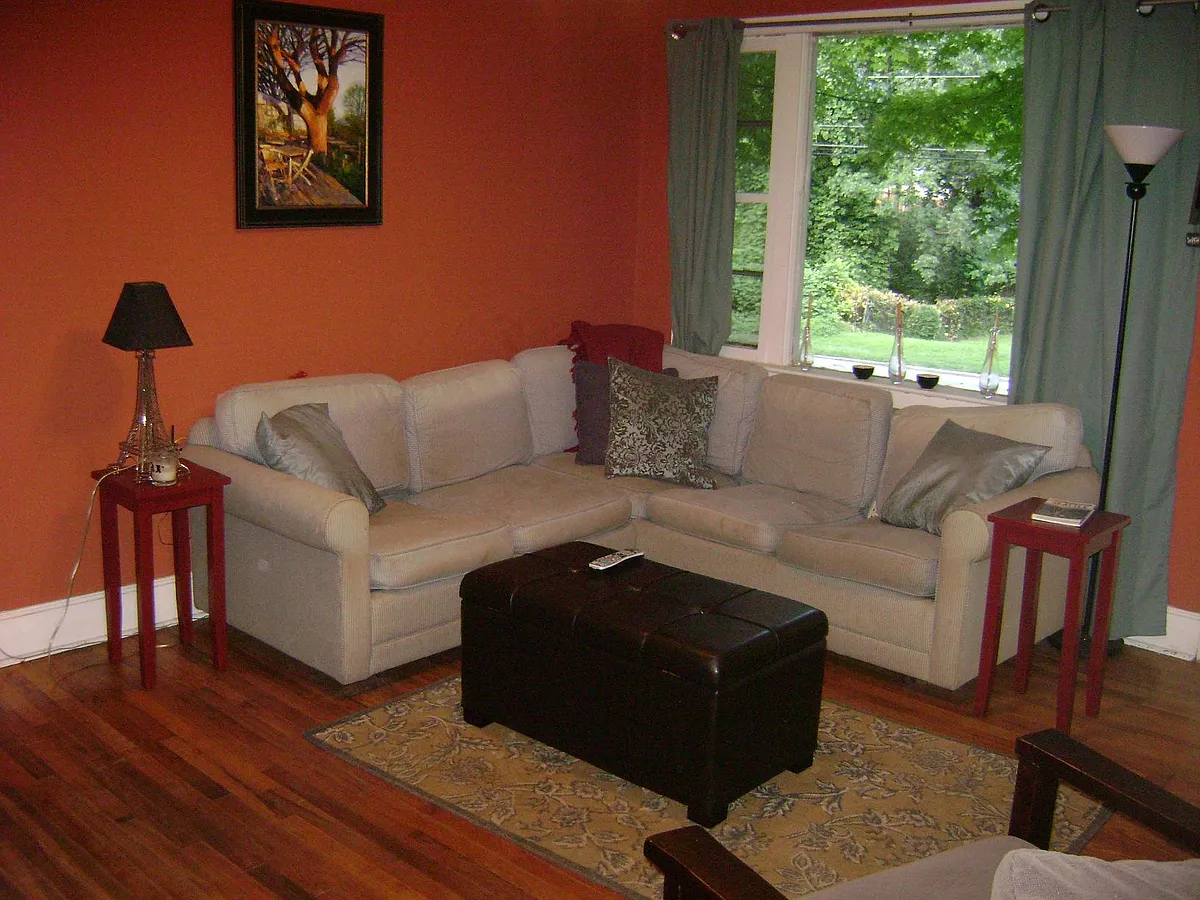 Living Room with picture window - 1207 N Duke St