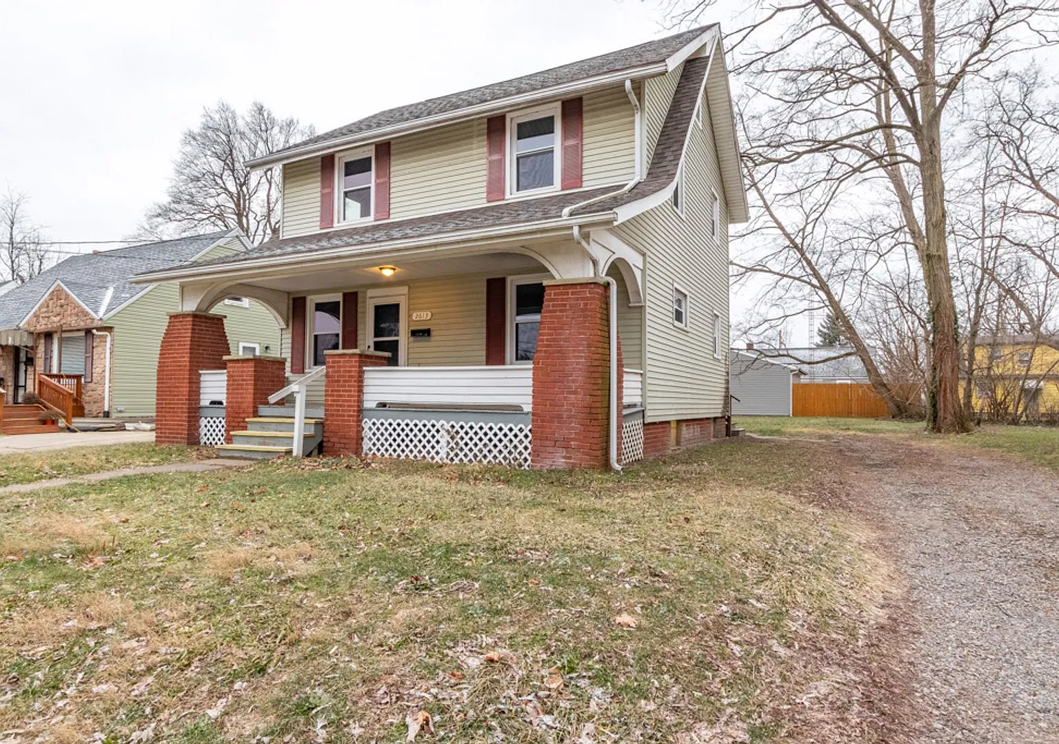 Craftsman Charm! Covered Porch, Hardwoods, Basement- 2613 Fletcher Ave NE, Canton! — Photo 1