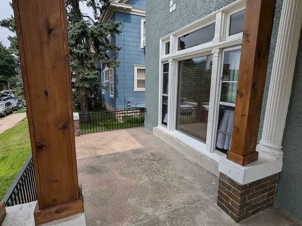 Front porch area for unit 2