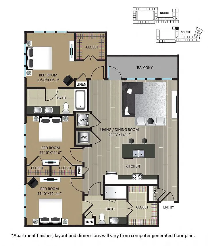 Floor plan C2