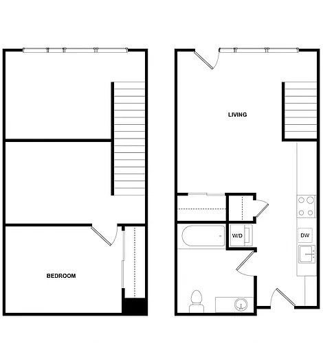 Floor plan Greenwood Live Work Plan 2