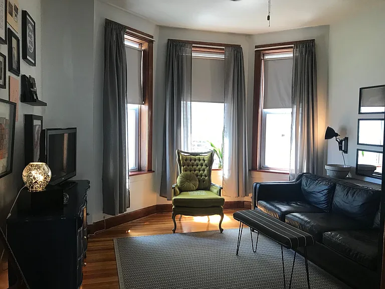 Natural light in living room area