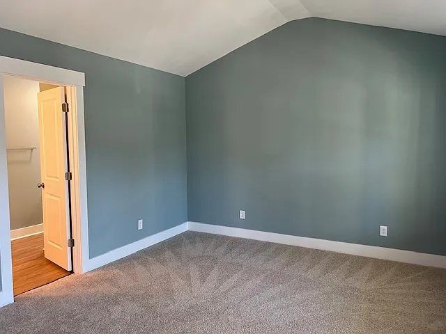 2nd level Master bedroom - view into Master bath