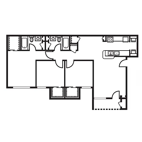 Floor plan C1