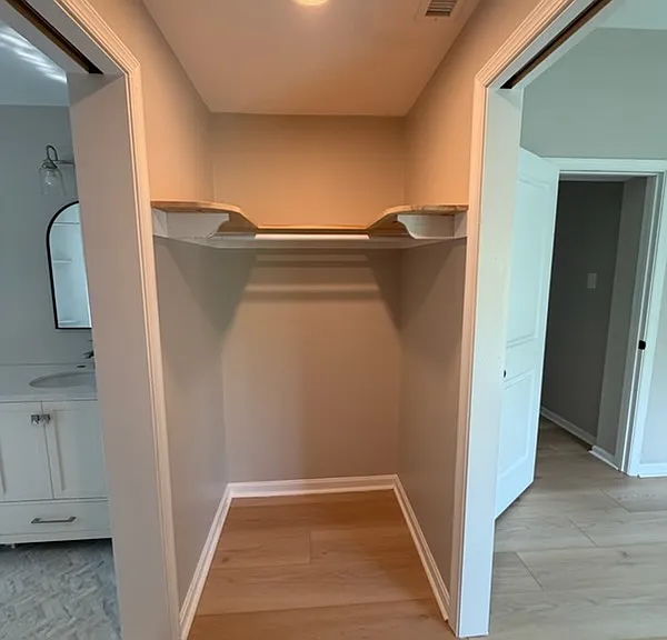 Double side closet
