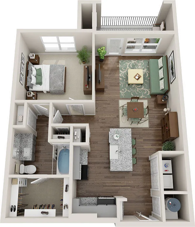 Floor plan A44