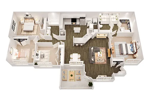 Floor plan The Chestnut