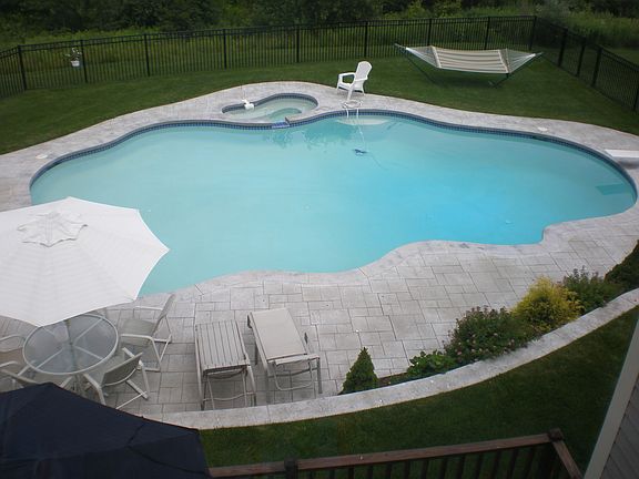 Pool and Jacuzzi