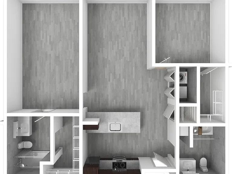 2 Bedroom A 2 Bedroom A
