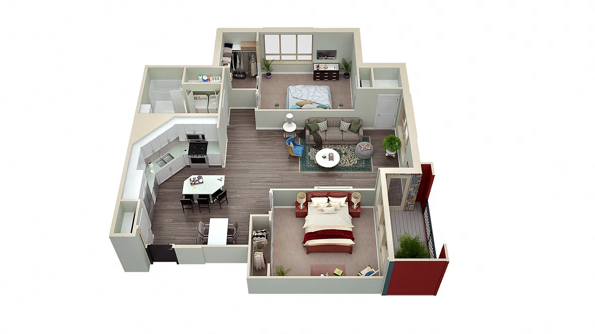Floor plan C2