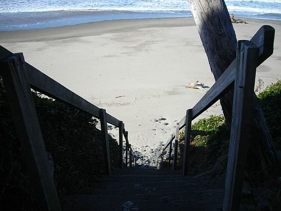 stairs to the beach