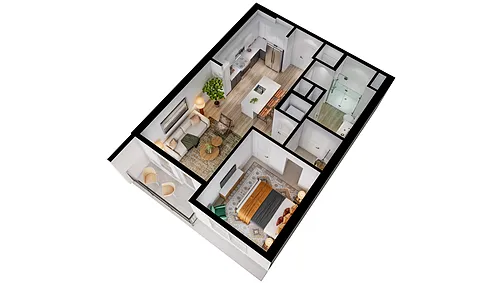 Floor plan A1 (South)