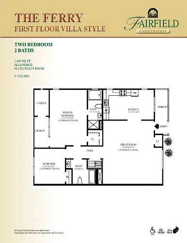 Floor plan The Ferry