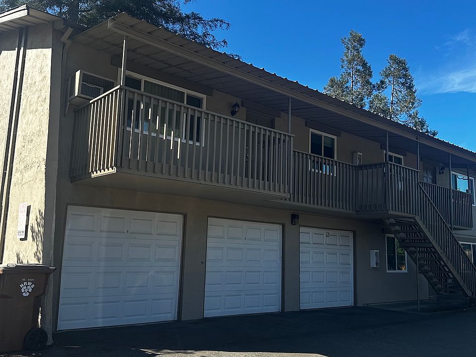 Front of Unit - Garage on Far Left