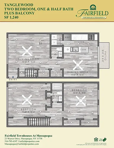 Floor plan Tanglewood
