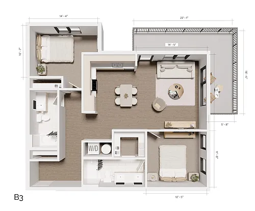 Floor plan Sugarloaf