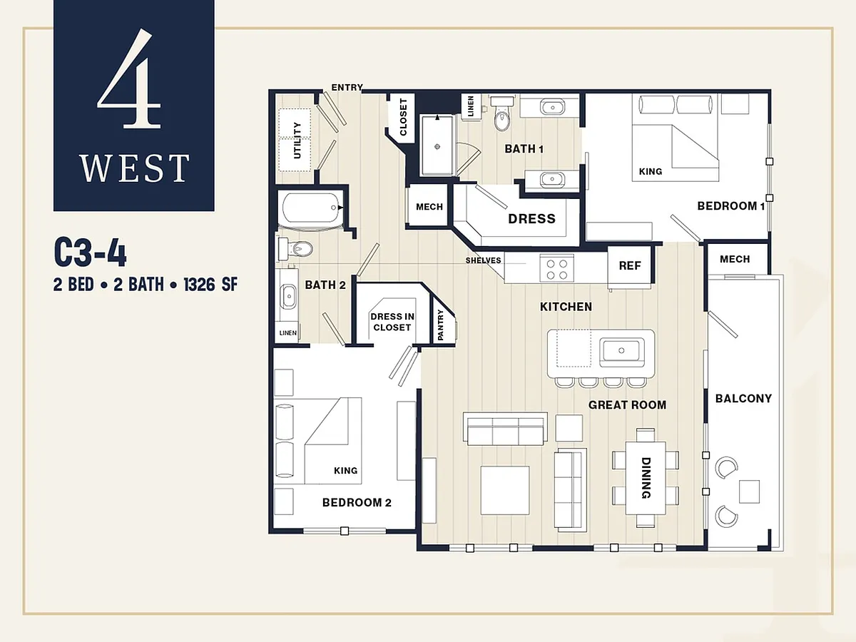 Floor plan C3