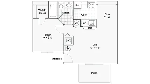 Floor plan Apex