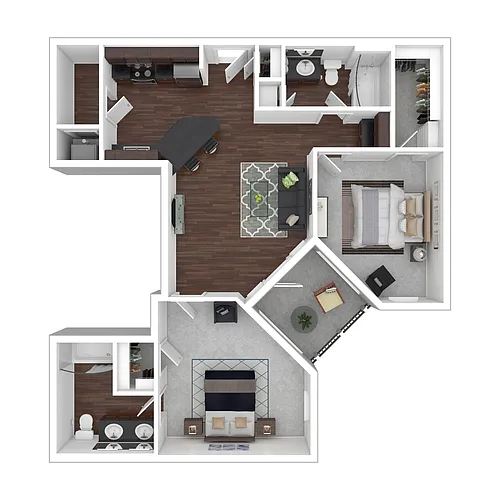 Floor plan B3