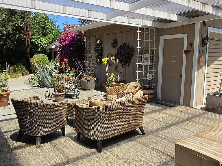 Outside Patio Area
