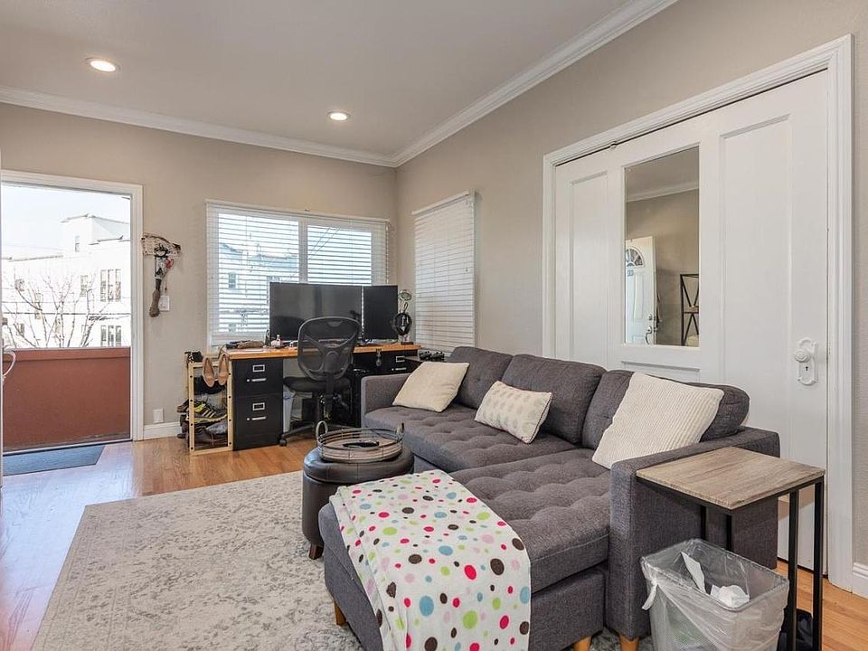Living room looking back towards entryway