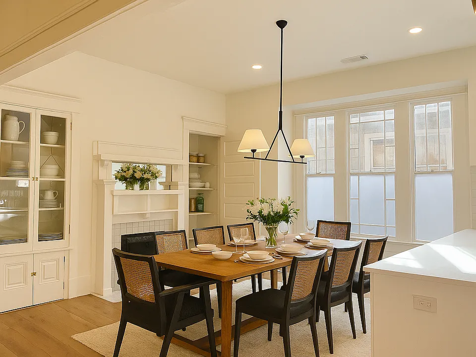 Virtually Staged: Dining Room