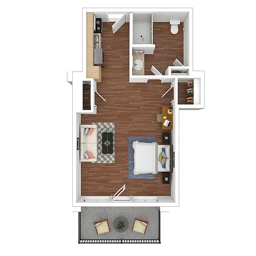 Floor plan Peabody