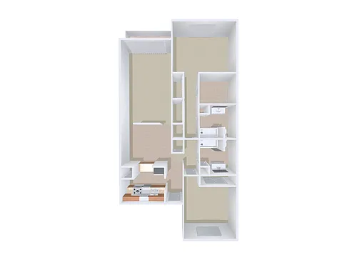 Floor plan The Bleu
