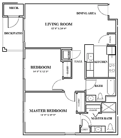 Floor plan The Vernon
