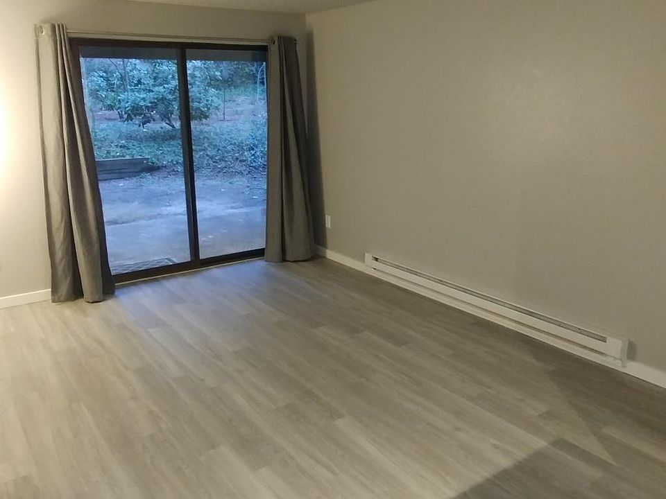 Slide door to patio and a huge heater for the living room